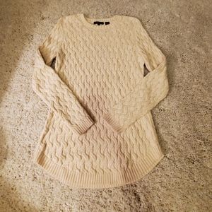 Cable knit sweater